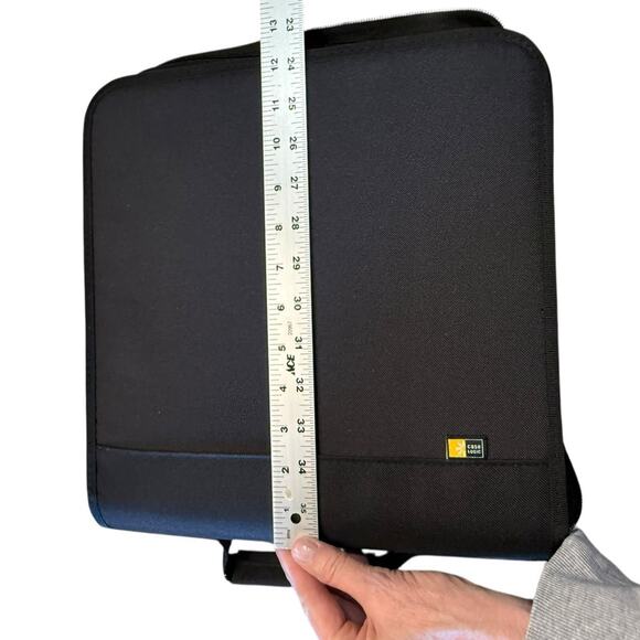 Case Logic 12 x 12 Black DVD Case with with 36 Classic Movies - Picture 2 of 12